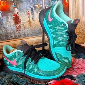 The Nike Free 5.0 2014 revolutionizes barefoot-like running Teal Lt. Wt. Wmns7